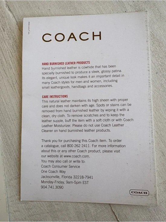 Coach Brown Leather Crossbody with Gold-Tone Turnlock - Picture 10 of 11